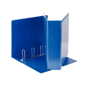 Esselte Raccoglitore Display in PP personalizzabile (2 tasche) ad anelli 4- 65 - Q - f.to maxi - Dorso 88 mm