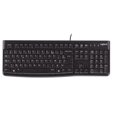 Logitech K120 for Business tastiera Universale USB AZERTY Francese Nero