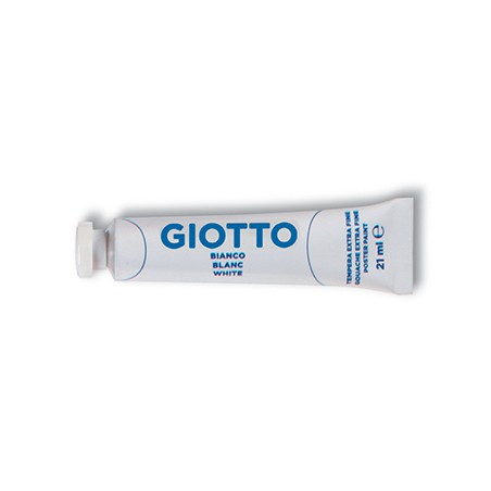 Giotto 355001 colore a tempera 21 ml Tubo Bianco