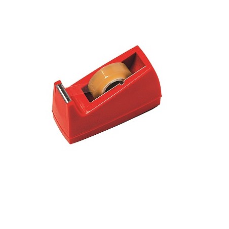 Lebez 72-R dispenser nastro adesivo Plastica Rosso
