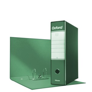 Esselte Registratori in cartone con custodia OXFORD con meccanismo N.1 - F.to Commerciale - Dorso 8