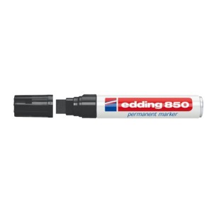 Edding 850 marcatore permanente Fissa Nero 5 pz