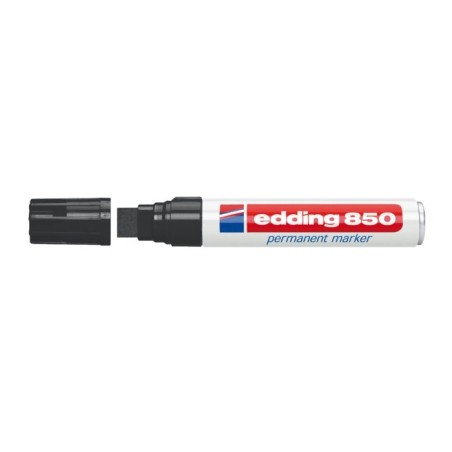 Edding 850 marcatore permanente Fissa Nero 5 pz