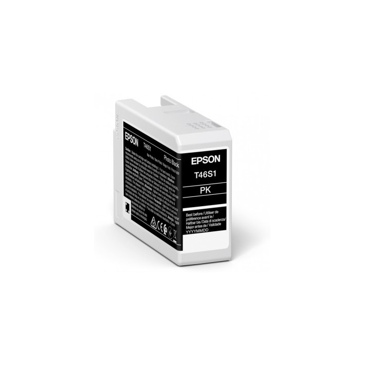 Epson Singlepack Photo Black T46S1 UltraChrome Pro 10 ink 25ml
