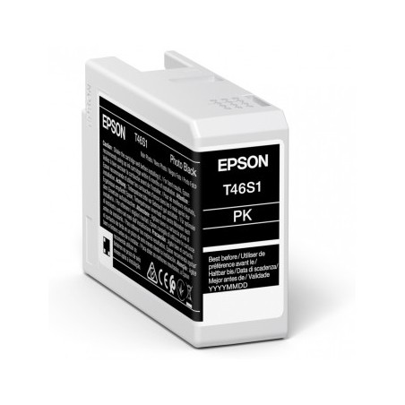 Epson Singlepack Photo Black T46S1 UltraChrome Pro 10 ink 25ml