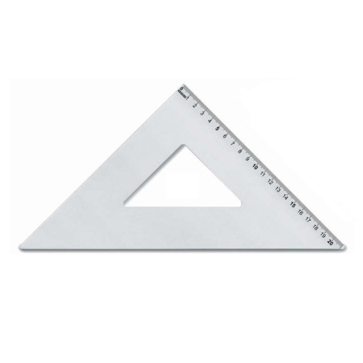 ARDA 18026 righello Righello da scrivania 25 cm Alluminio 1 pezzo(i)