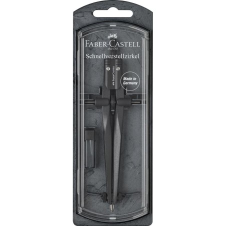 Faber-Castell 174530 compasso Nero 1 pz