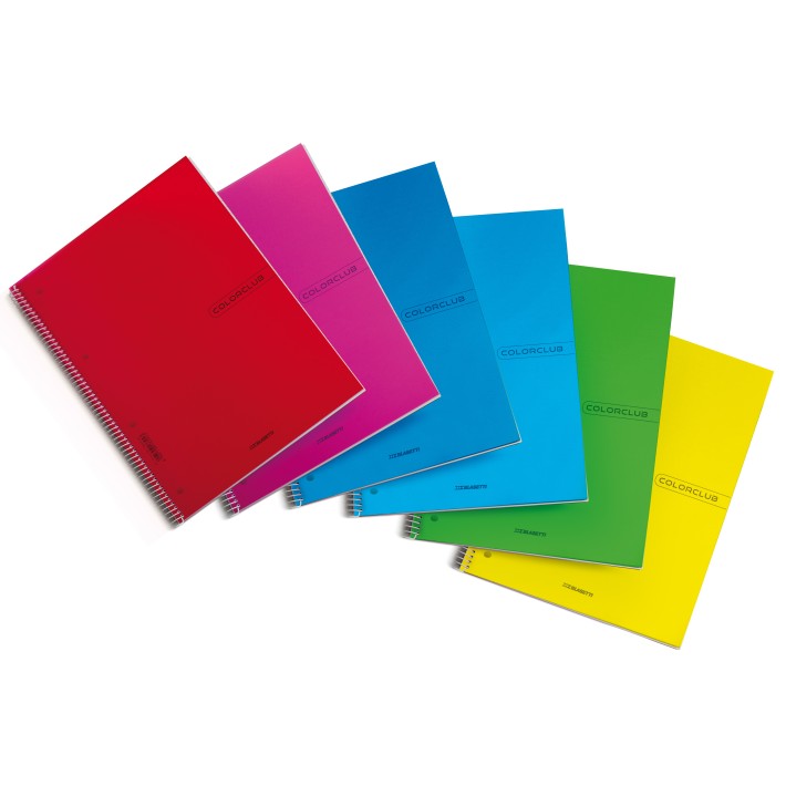Blasetti Colorclub PPL A4 Quaderno a spirale 5M