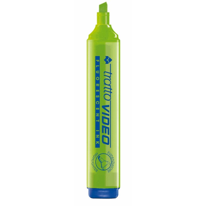 Tratto 830209 evidenziatore 1 pz Punta smussata Lime