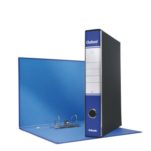 Esselte Registratori in cartone con custodia OXFORD con meccanismo N.1 - F.to Protocollo - Dorso 5