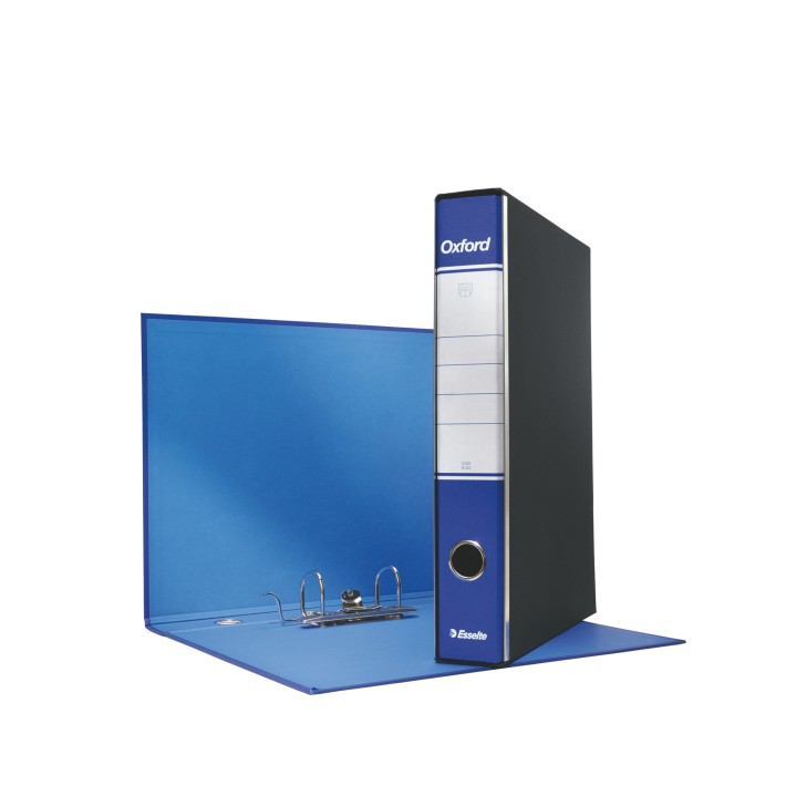 Esselte Registratori in cartone con custodia OXFORD con meccanismo N.1 - F.to Protocollo - Dorso 5