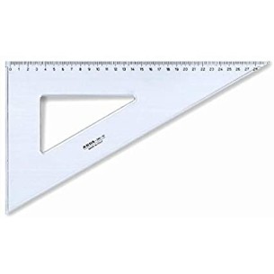 ARDA 18140 righello Righello da scrivania 350 mm Alluminio 1 pz