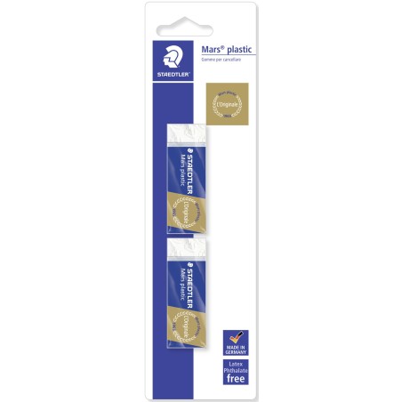 Staedtler Mars 2 Gomme Plastic