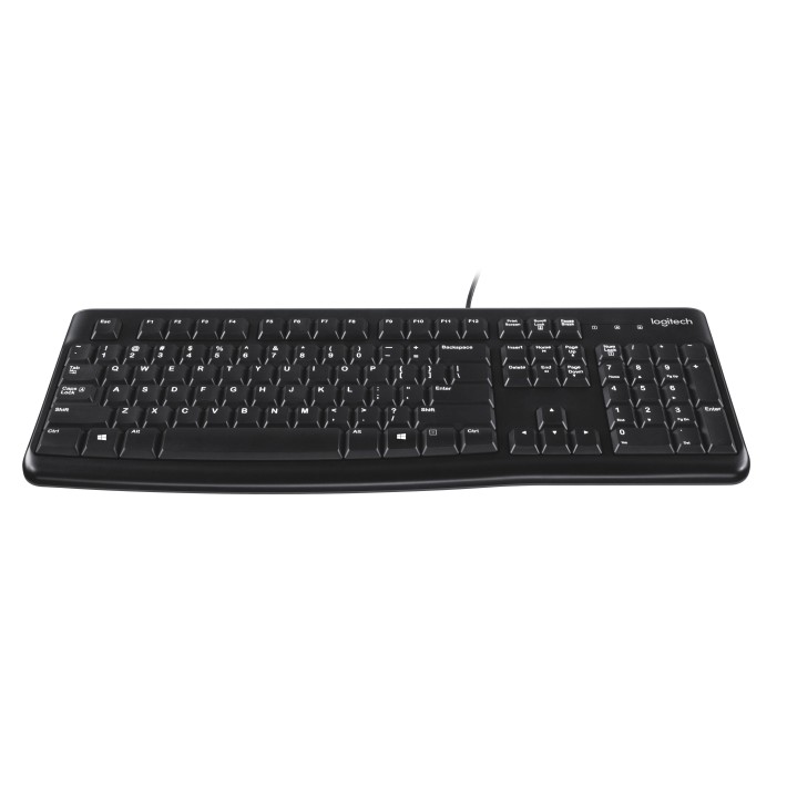 Logitech K120 for Business tastiera Ufficio USB QWERTY US International Nero