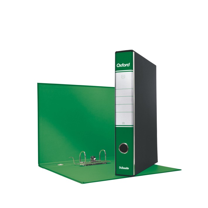 Esselte Registratori in cartone con custodia OXFORD con meccanismo N.1 - F.to Protocollo - Dorso 5