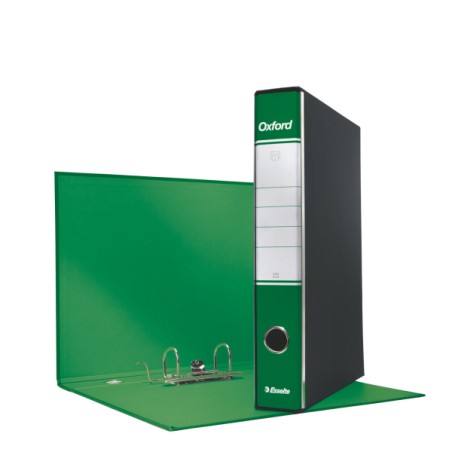 Esselte Registratori in cartone con custodia OXFORD con meccanismo N.1 - F.to Protocollo - Dorso 5