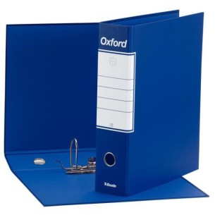 Esselte Registratori in cartone con custodia OXFORD con meccanismo N.1 - F.to Protocollo - Dorso 8