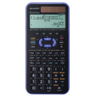 Sharp EL-W506TBSL calcolatrice Desktop Calcolatrice scientifica Nero