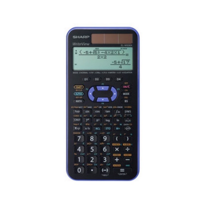 Sharp EL-W506TBSL calcolatrice Desktop Calcolatrice scientifica Nero