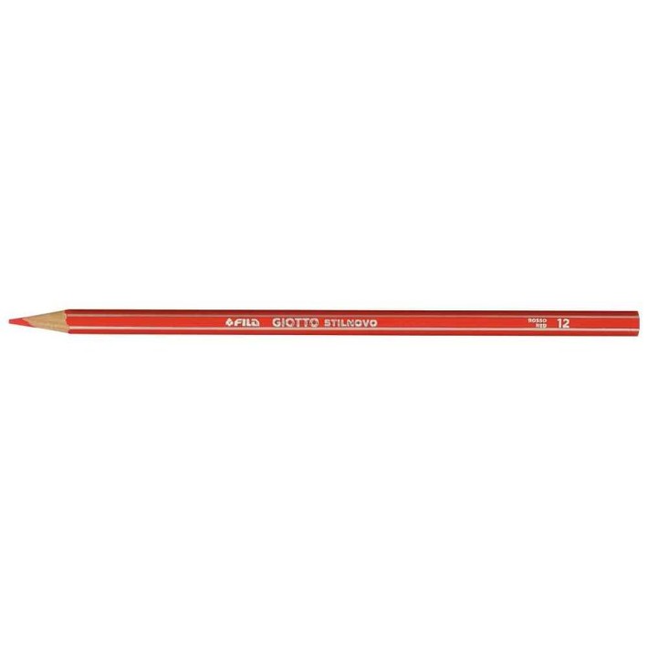Giotto 256112 pastello colorato Rosso 1 pz