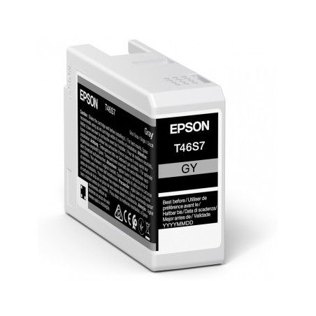 Epson Singlepack Gray T46S7 UltraChrome Pro 10 ink 25ml