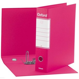 Esselte Registratori in cartone con custodia OXFORD con meccanismo N.1 - F.to Protocollo - Dorso 8