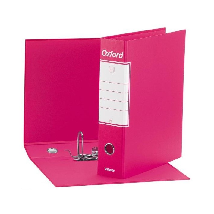 Esselte Registratori in cartone con custodia OXFORD con meccanismo N.1 - F.to Protocollo - Dorso 8
