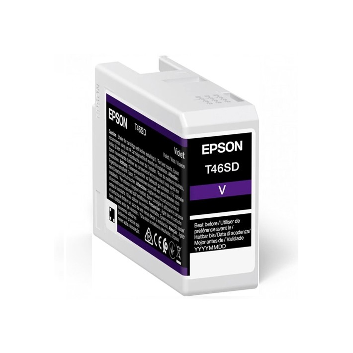 Epson Singlepack Violet T46SD UltraChrome Pro 10 ink 25ml