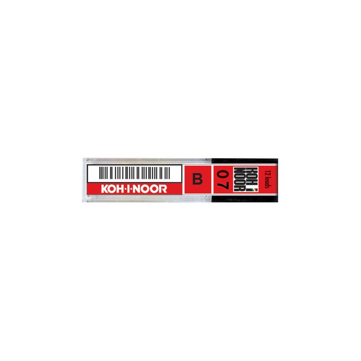 Koh-I-Noor Astuccio 12 mine B 0,7mm E207-B