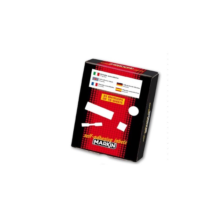 Markin X10005BL etichetta autoadesiva Giallo 630 pz