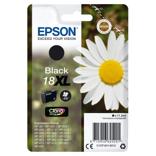 Epson Daisy Inchiostro nero singolo Claria Home Margherita 18XL