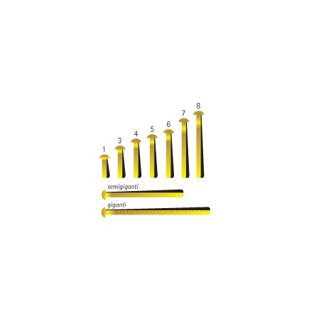 Molho Leone Cometa 3 fermacampioni 100 pz