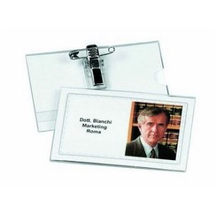 Lebez 31-090-B badge e porta badge Supporto per badge PVC 50 pz