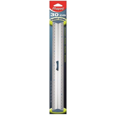 Maped 120130 righello 30 cm Alluminio