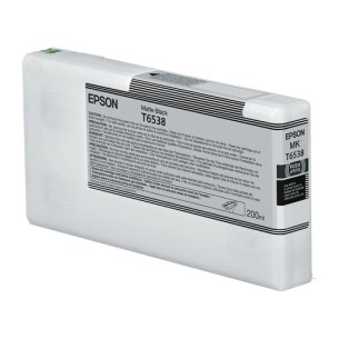 Epson T6538 Matte Black Ink Cartridge (200ml)