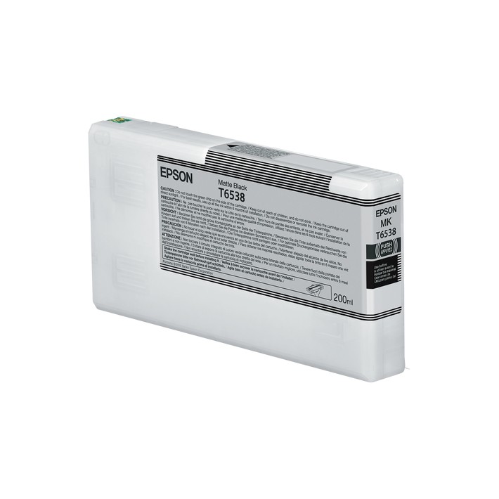 Epson T6538 Matte Black Ink Cartridge (200ml)