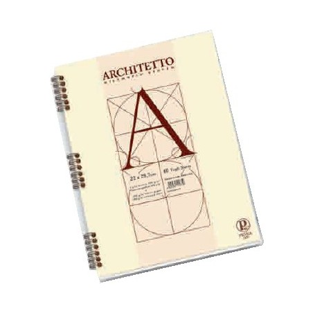 Pigna Architetto quaderno per scrivere Beige