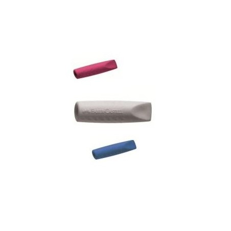 Faber-Castell 187001 gomma per cancellare Blu, Grigio 2 pz