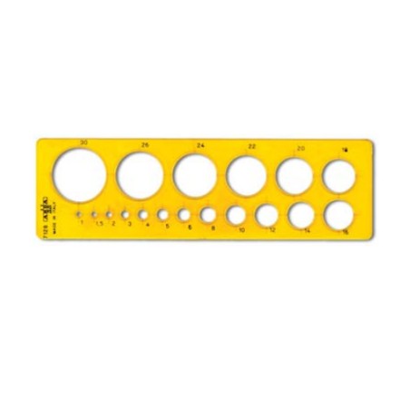 ARDA 7128 righello 193 mm Arancione