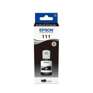 Epson Flacone di inchiostro a pigmenti nero EcoTank 111