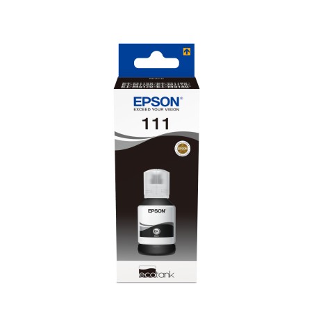 Epson Flacone di inchiostro a pigmenti nero EcoTank 111