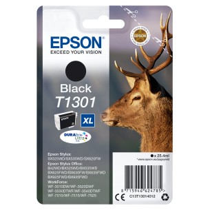 Epson Stag Inchiostro nero singolo DURABrite Ultra Cervo T1301