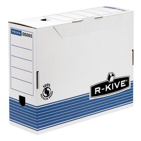 Fellowes 0026501 scatola per la conservazione di documenti Blu, Bianco