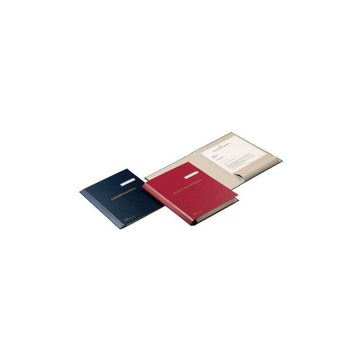 Fraschini Document Folder 603 Finta pelle Blu 340 x 240 mm