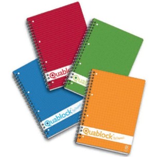 Pigna Quablock quaderno per scrivere Rosso