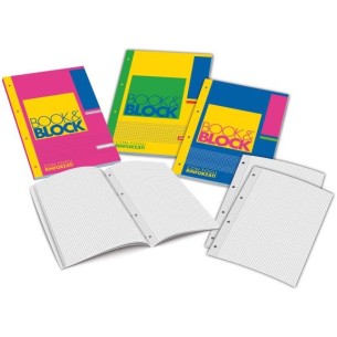 Blasetti 5722 quaderno per scrivere A4 40 fogli Multicolore
