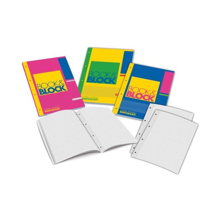 Blasetti 5722 quaderno per scrivere A4 40 fogli Multicolore