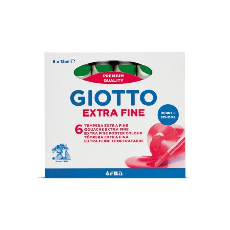 Giotto 352012 colore a tempera 12 ml Tubo Verde