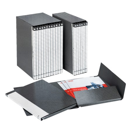 Esselte I55 DELSO LINE gruppo 12 cartelle dorso 1,5 cm