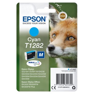 Epson Fox Inchiostro ciano singolo DURABrite Ultra Volpe T1282